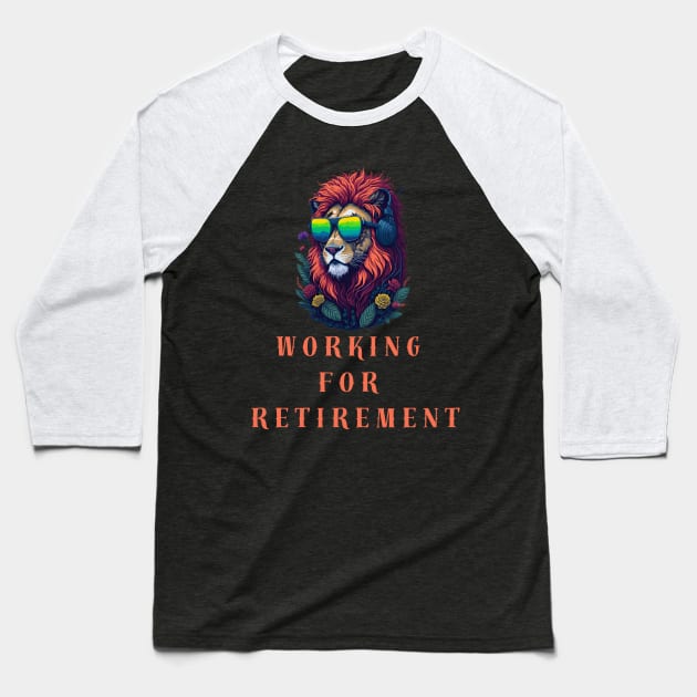 Retirement Plan Baseball T-Shirt by vaporgraphic